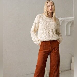 Vintage Jessie Crochet Style Sweater